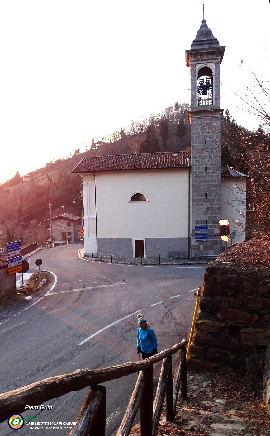 85 Siamo rientrati alla Madonna della nve (900 m).JPG -                                